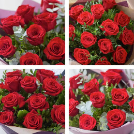 Luxury 12 Red Roses